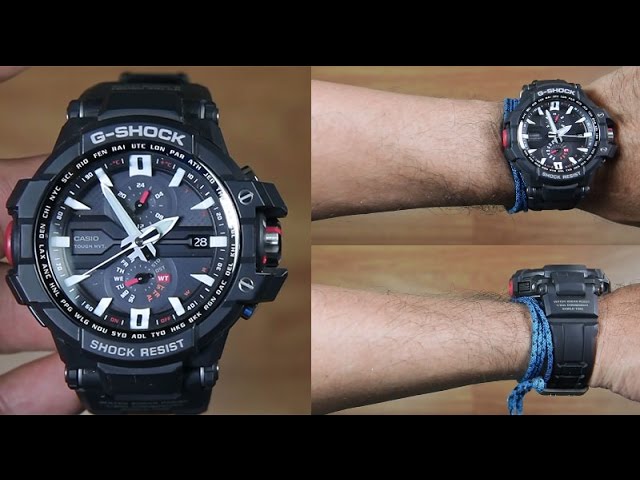 CASIO G-SHOCK GRAVITY MASTER GW-A1000-1A - UNBOXING - YouTube