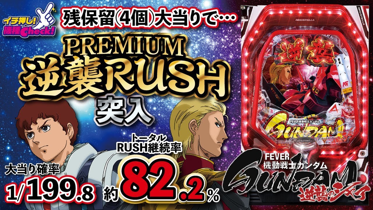 Pフィーバー 機動戦士ガンダム 逆襲のシャア】νガンダムは伊達じゃない