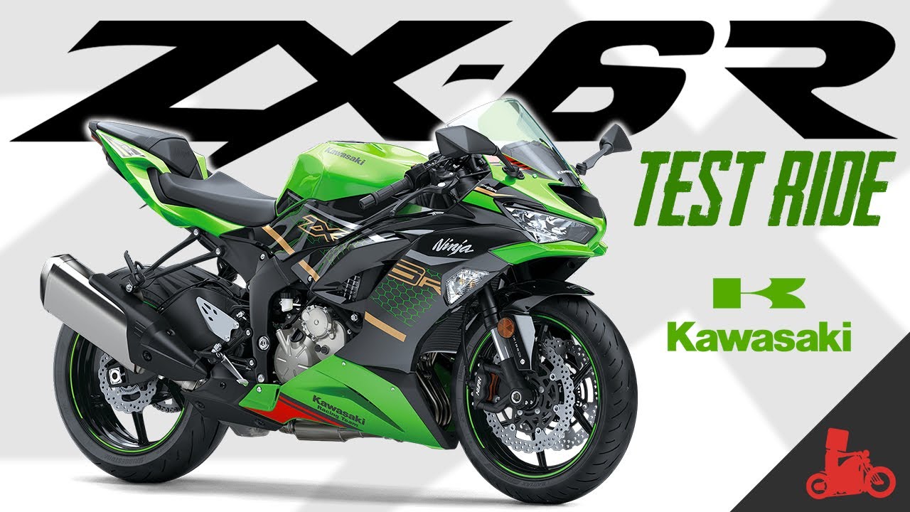 Kawasaki Ninja ZX-6R TEST RIDE! - YouTube