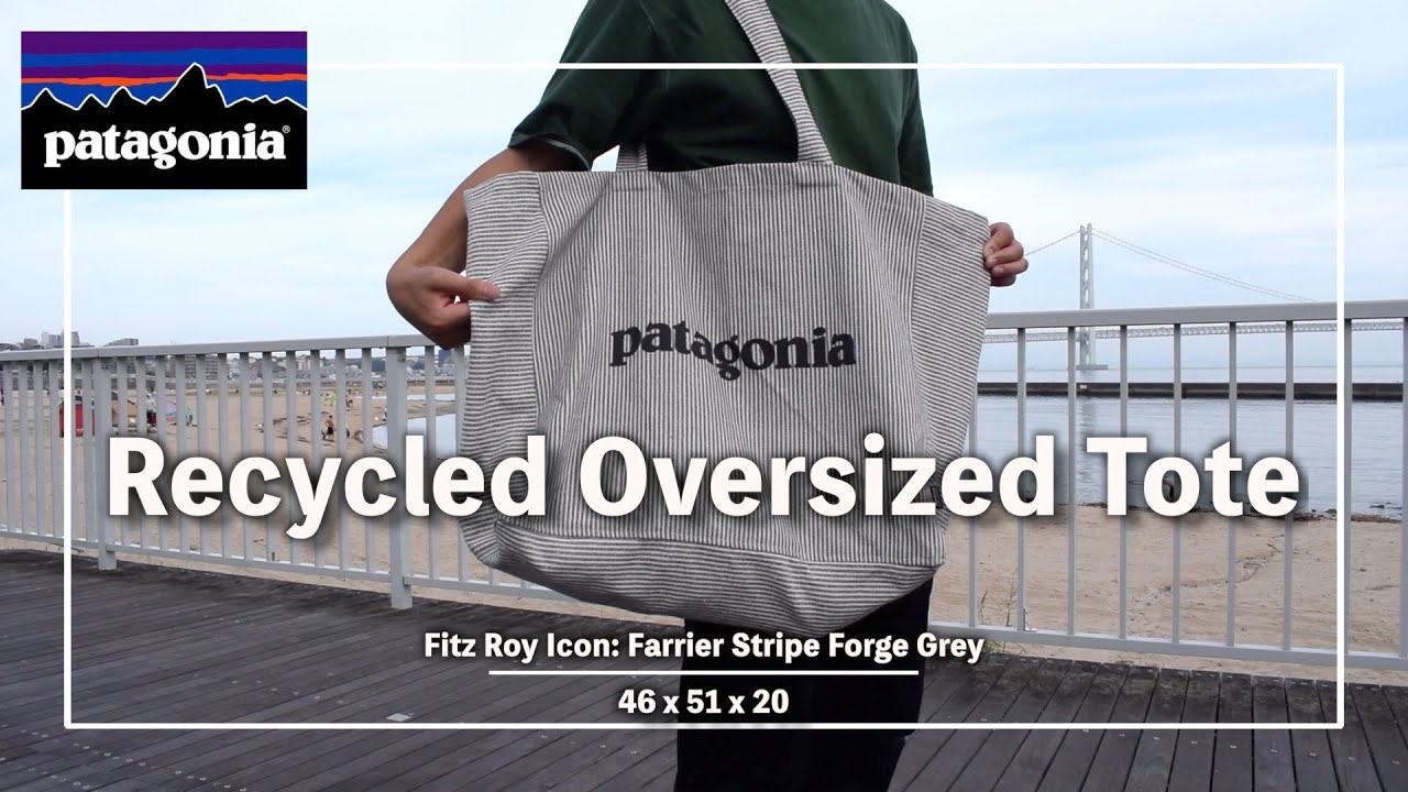 patagonia】パタゴニアの大容量トートバッグ『リサイクル・オーバー