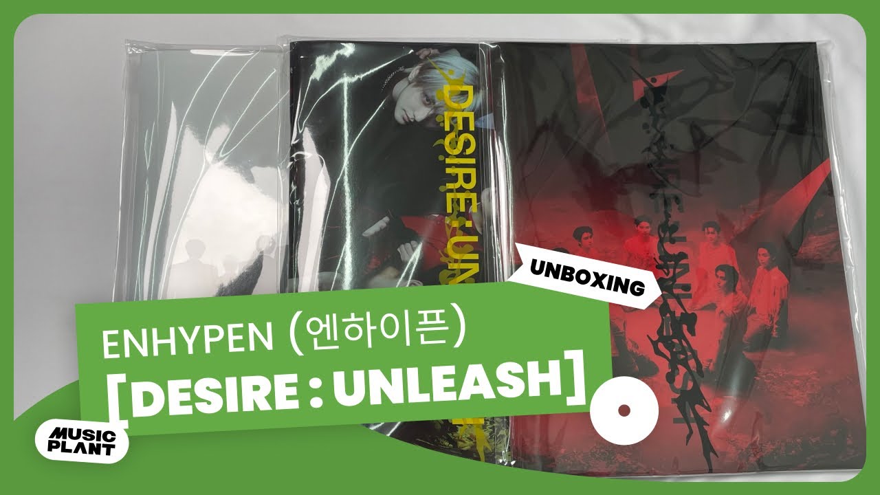 UNBOXING] ENHYPEN - 6th Mini Album [DESIRE : UNLEASH] - YouTube