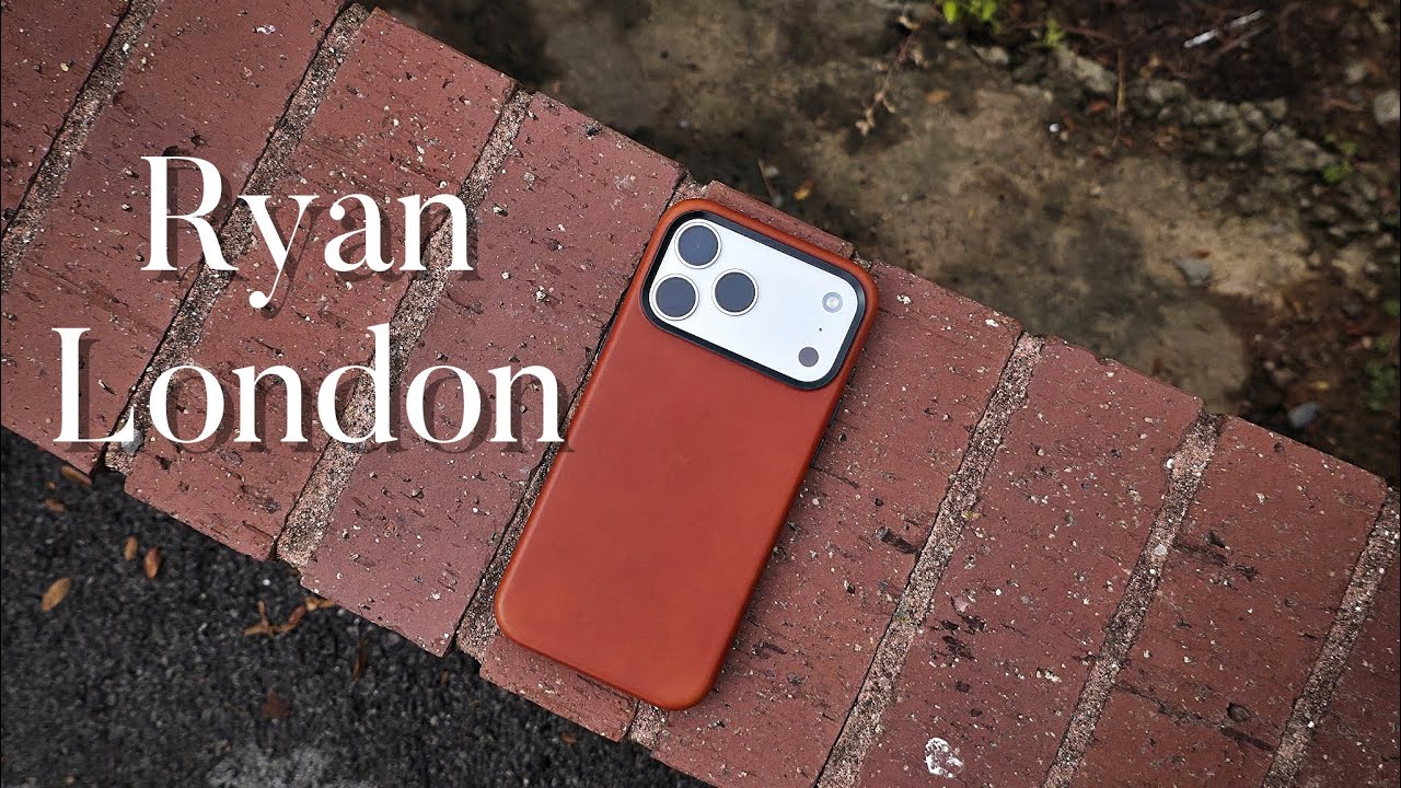 Ryan London LEATHER Case with Camera Control for iPhone 17 Pro