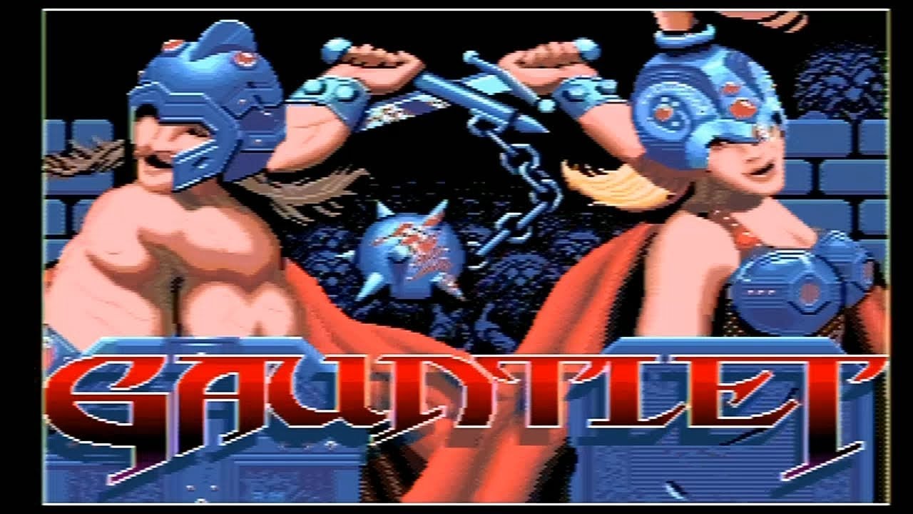 レゲー】メガドライブ版「ガントレット」にチャレンジ！ - YouTube