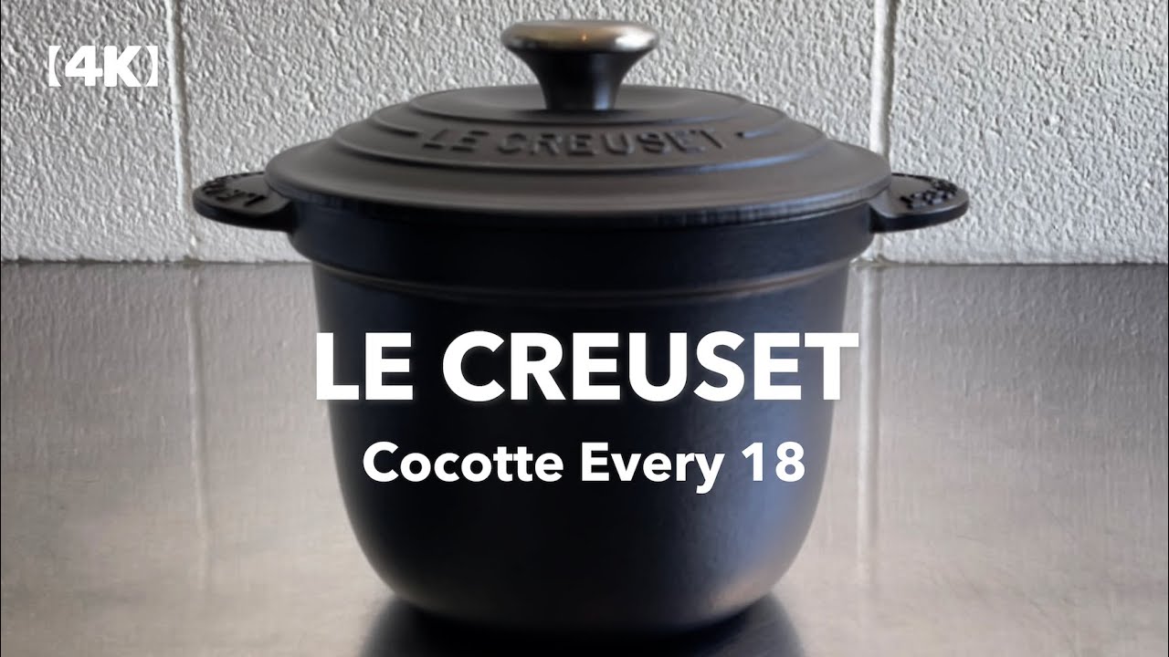 LE CREUSET Cocotte Every 18】How to cook RICE【4K】 - YouTube