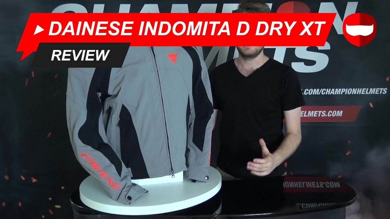 Dainese Indomita D Dry XT Review - ChampionHelmets.com - YouTube
