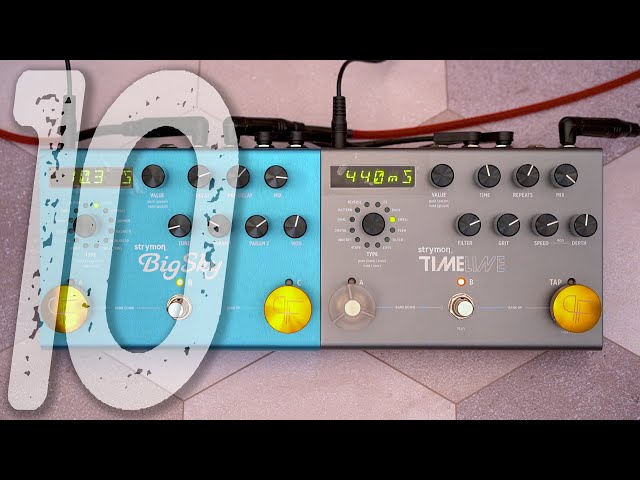 10 Amazing Ambient Sounds | STRYMON BigSky + TimeLine - YouTube