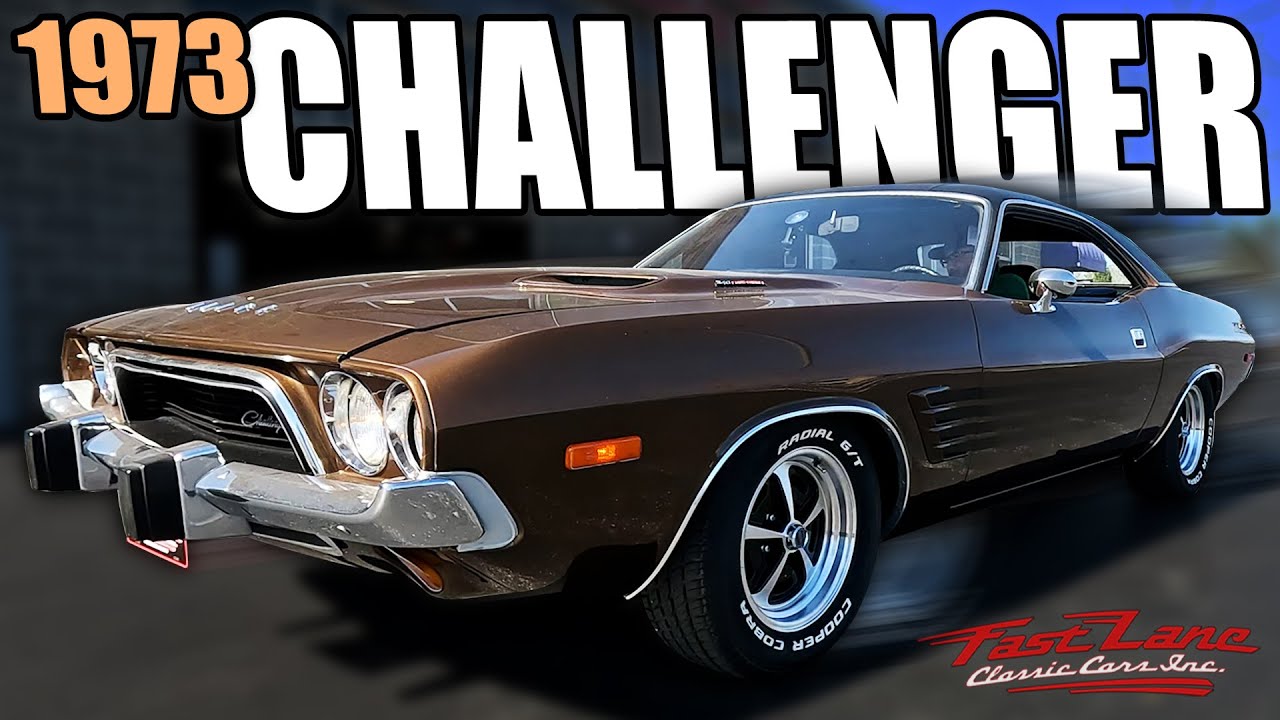 Beautifully Restored Y9 Gold '73 Challenger Rally 340! - For Sale