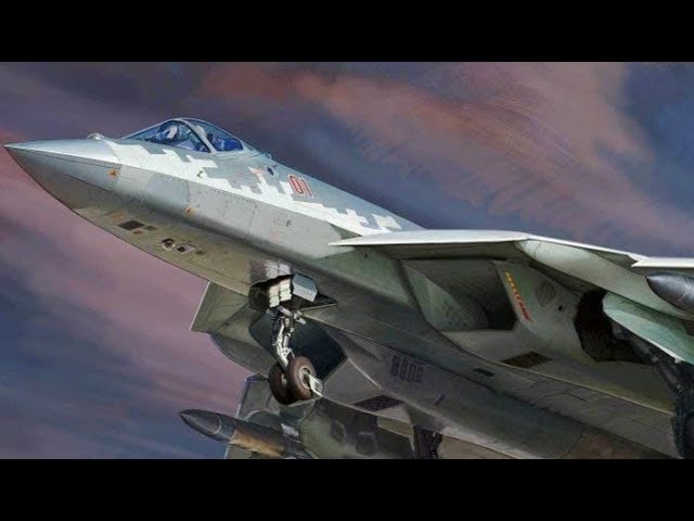 New！ズベズダ 1/48 ロシア空軍 Su-57 プラモデル(2021.02.10到着