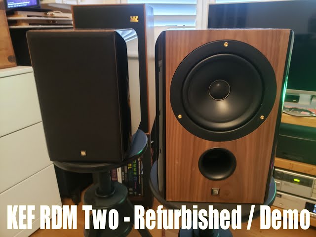 KEF RDM 2 Speakers - Refurbished / Demo - YouTube