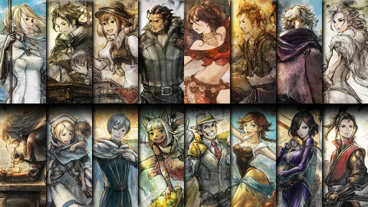 Octopath Traveler 1 e 2 ganham bundle em mídia física para