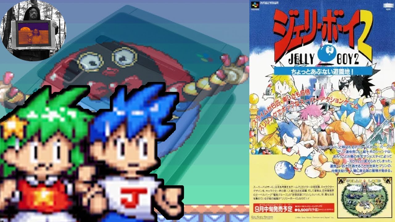 Jelly Boy 2 / Jerry Boy 2 (1994/SNES)[ENG] INTRO / GAMEPLAY