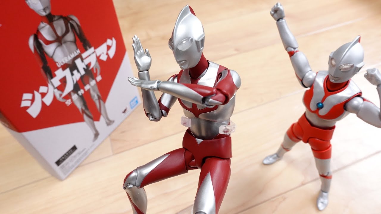 マン兄さんと比較！S.H.Figuarts シン・ウルトラマン レビュー！SH