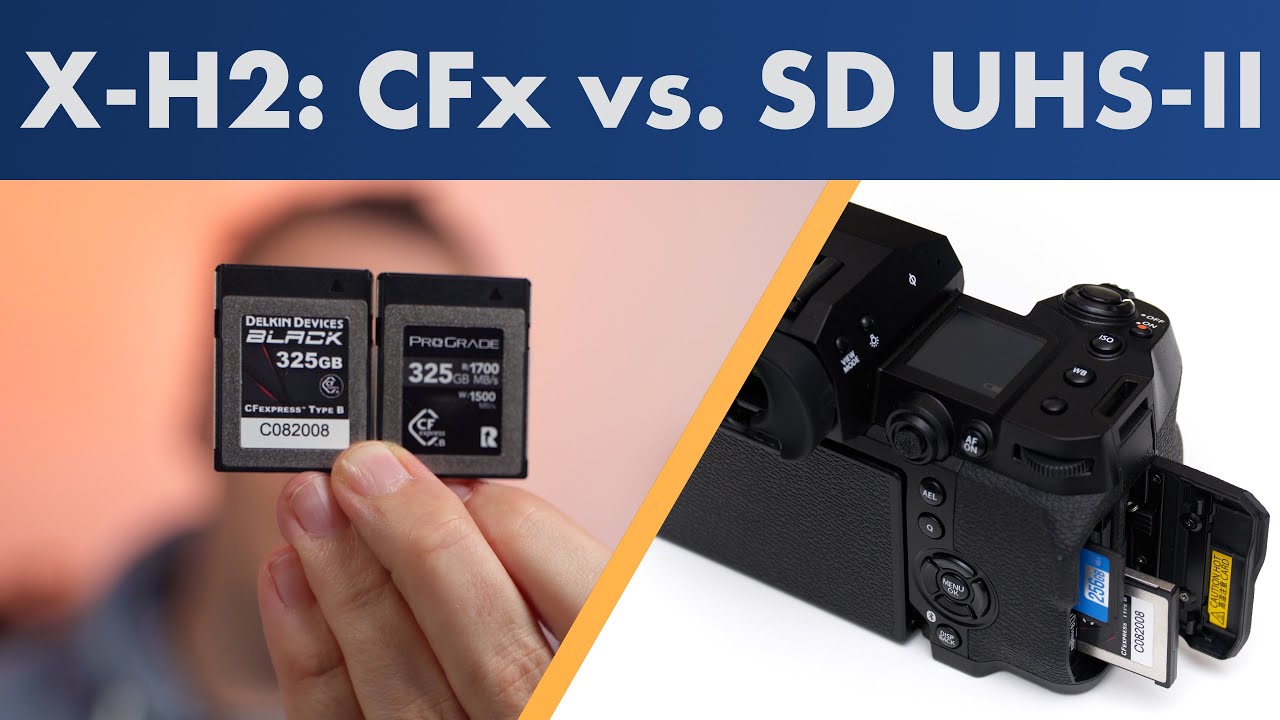 SD or CFexpress: Which memory card for the Fuji X-H2(S)? Real