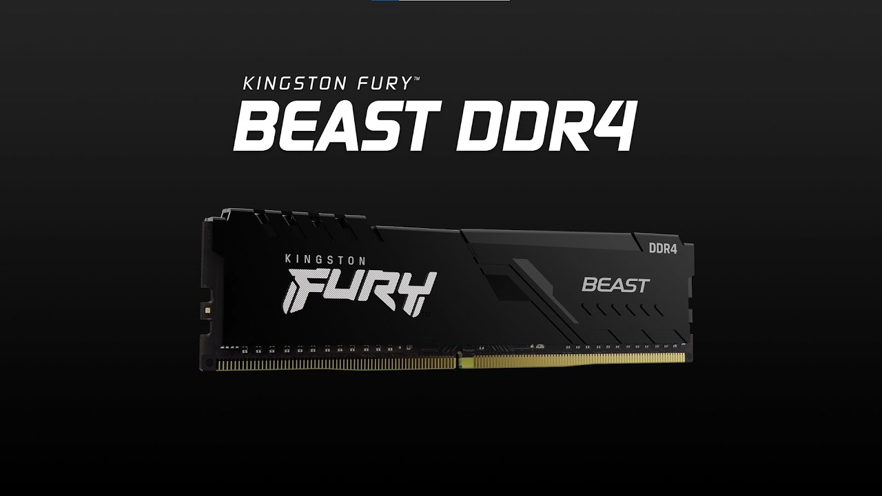 キングストン FURY Beast シリーズ ブラック 16GB (8GB×2枚組