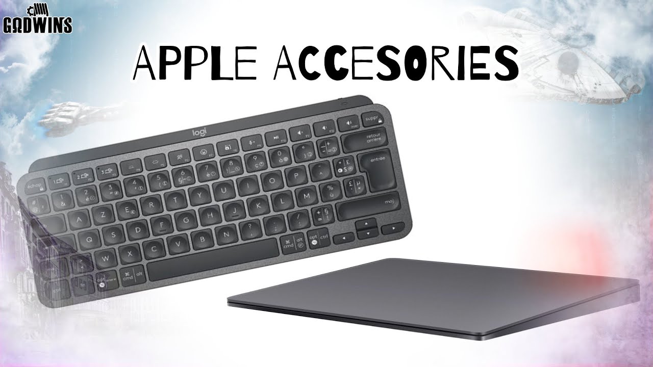 APPLE Magic Trackpad + Logitech MX Keys Mini - YouTube