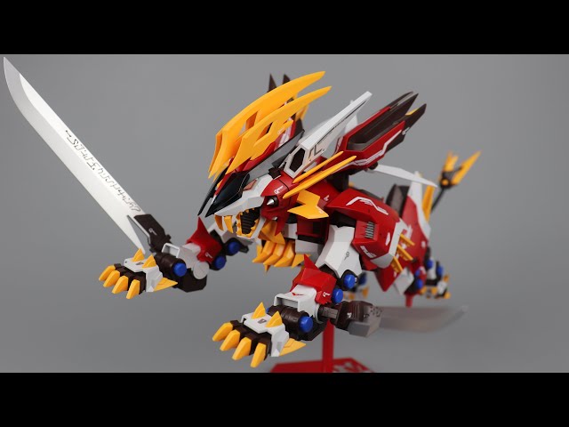 型模玩赏】ZA MODEL 疾风长牙狮HAYATE LIGER - YouTube