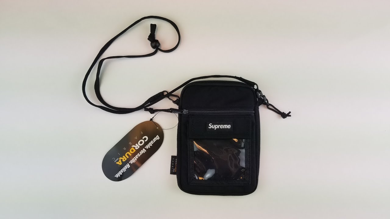 Supreme SS19 Utility Pouch Review - $40 Shoulder Bag? - YouTube