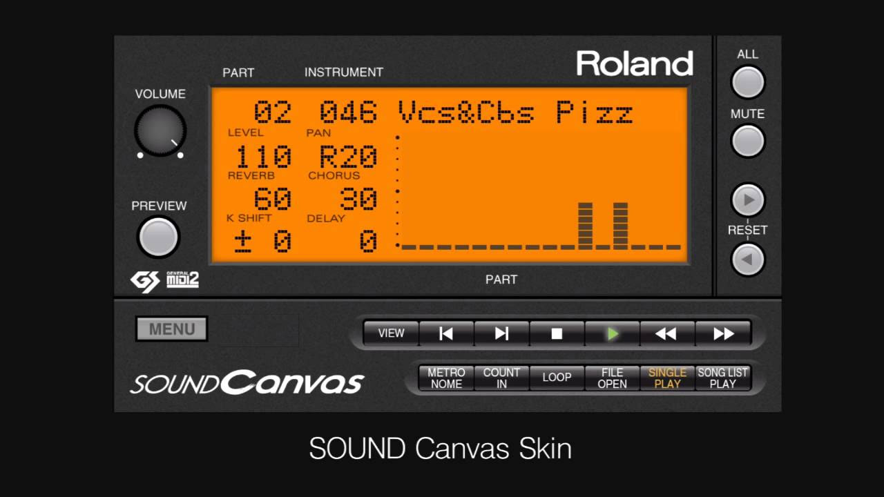 SOUND Canvas for iOS Sound Catalog #2 - YouTube