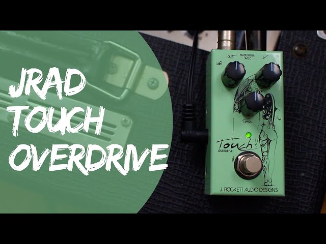 J.Rockett Touch Overdrive Pedal Demo - Quick Play (All Tone, No