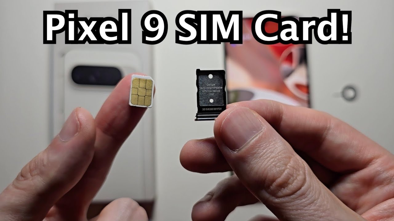 Google Pixel 9 Pro XL / 9 Pro / 9: How to Insert SIM Card! - YouTube