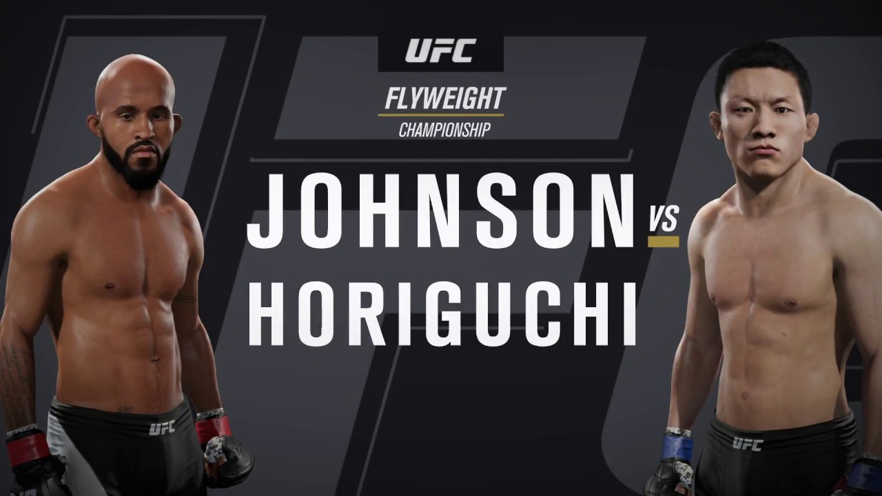 EA Sports UFC Flyweight Championship Koji Horiguchi VS Demetrious