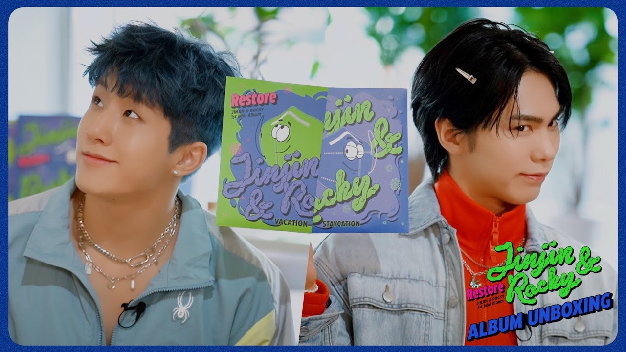 ASTRO 아스트로 진진&라키 - 1st Mini Album 'Restore' UNBOXING