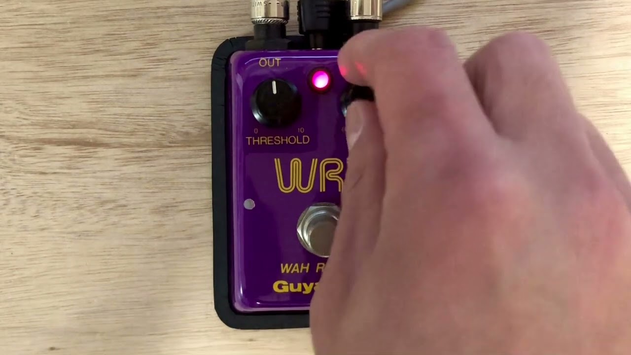 GUYATONE STEVIE SALAS WAH ROCKER-SWR2- - YouTube