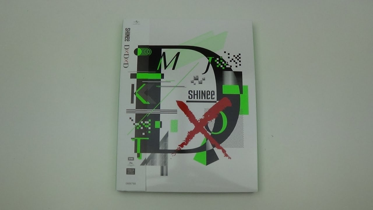 Unboxing SHINee 4th Japanese Studio Album D×D×D (CD+DVD) - YouTube