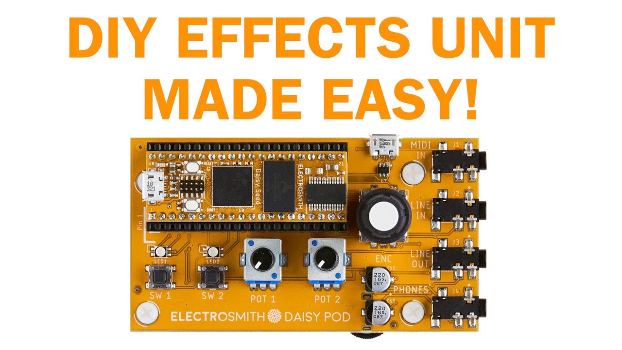 Electrosmith – Daisy Pod – Thonk – DIY Synthesizer Kits & Components
