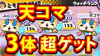 妖怪ウォッチ3 スシ テンプラ 裏技なし【天コマ】3体 超絶ゲット - YouTube