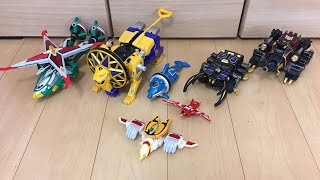 DX PR Ninja Storm ハリケンジャー】ドルフィン激余り！？天雷旋風神で