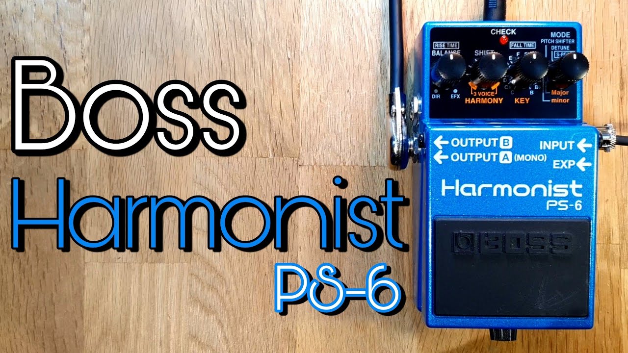 Boss Harmonist PS-6 - YouTube
