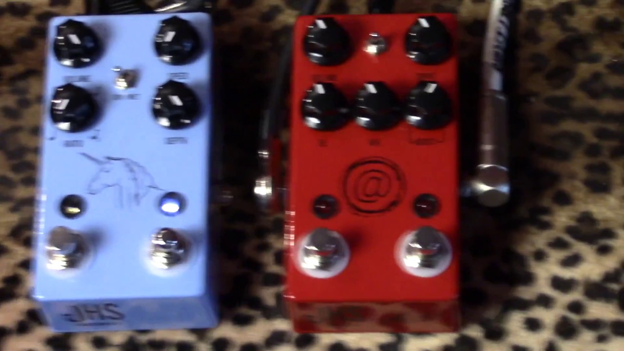 JHS Pedals UNICORN V2 , demoed clean as well as with the ANDY