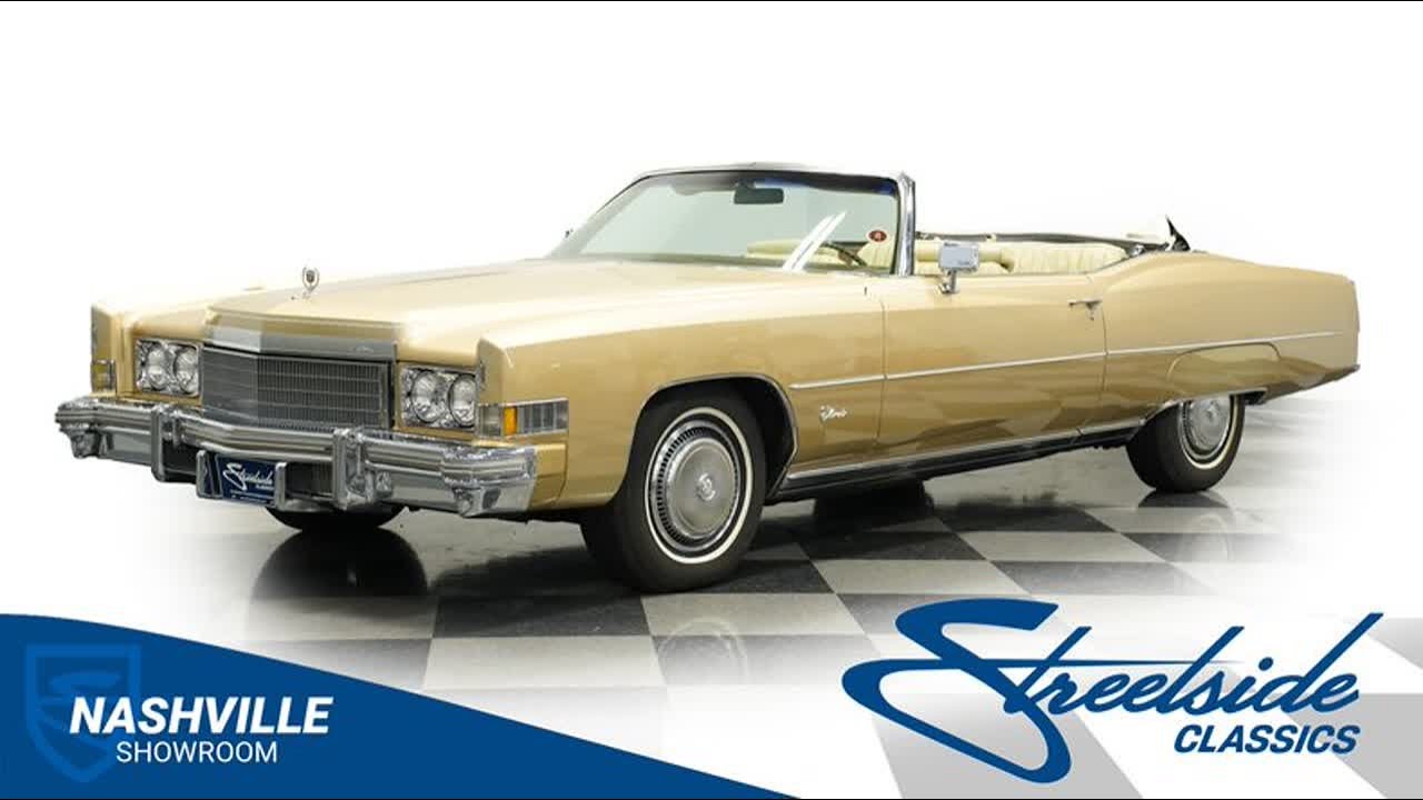 1974 Cadillac Eldorado Convertible 5011-NSH for sale | Charlotte