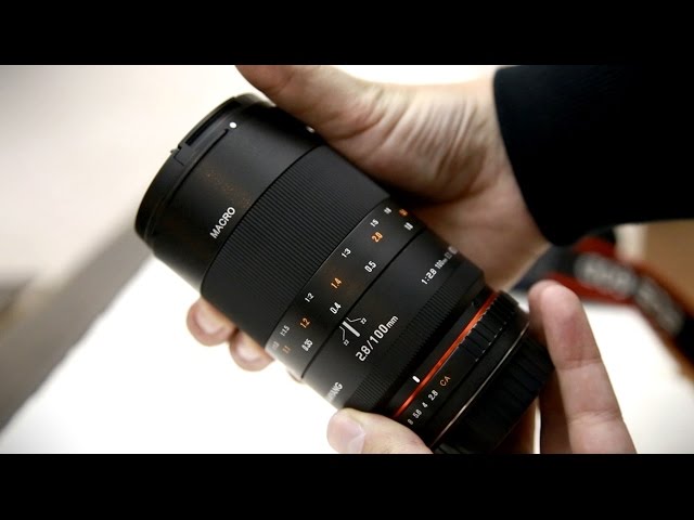 Samyang 100mm f/2.8 ED UMC Macro lens review with samples (Full