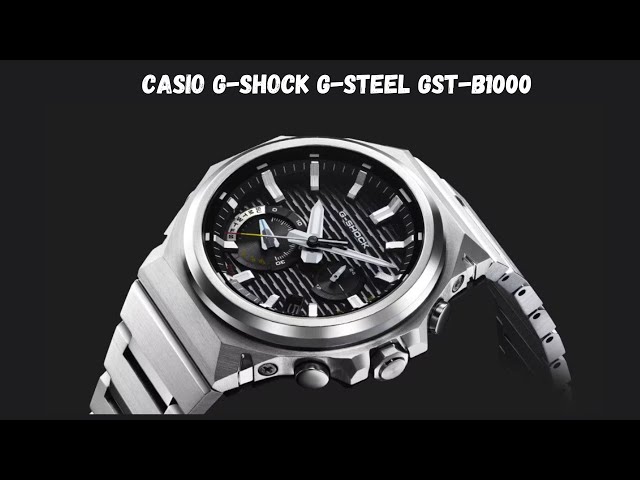 New Casio G-Shock G-Steel GST-B1000 - YouTube
