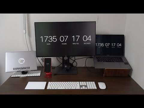 Dell 4Kモニター 27インチ U2720QMの組み立てをしてみた。 - YouTube