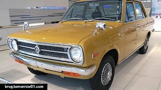 Datsun Sunny 1200 4-door Deluxe B110 1970 - YouTube