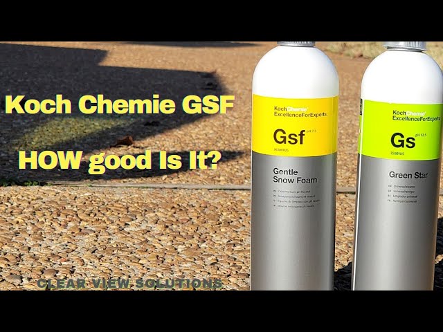 Koch Chemie GSF Gentle Snow Foam and Green Star 1st Impressions
