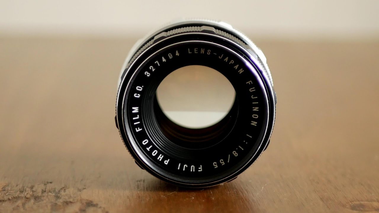 Fuji 55mm f/1.8 lens review (M42 Screw Mount) - YouTube