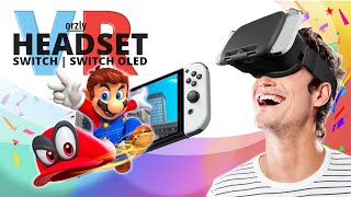 Orzly | Virtual Reality Gaming VR Headset for Nintendo Switch & OLED