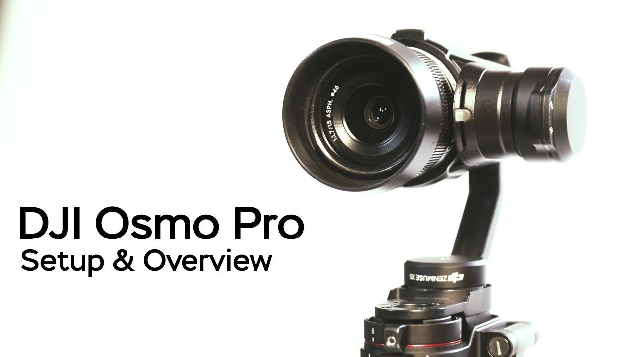 DJI Osmo Pro - Setup and Overview - MagRents.com - YouTube