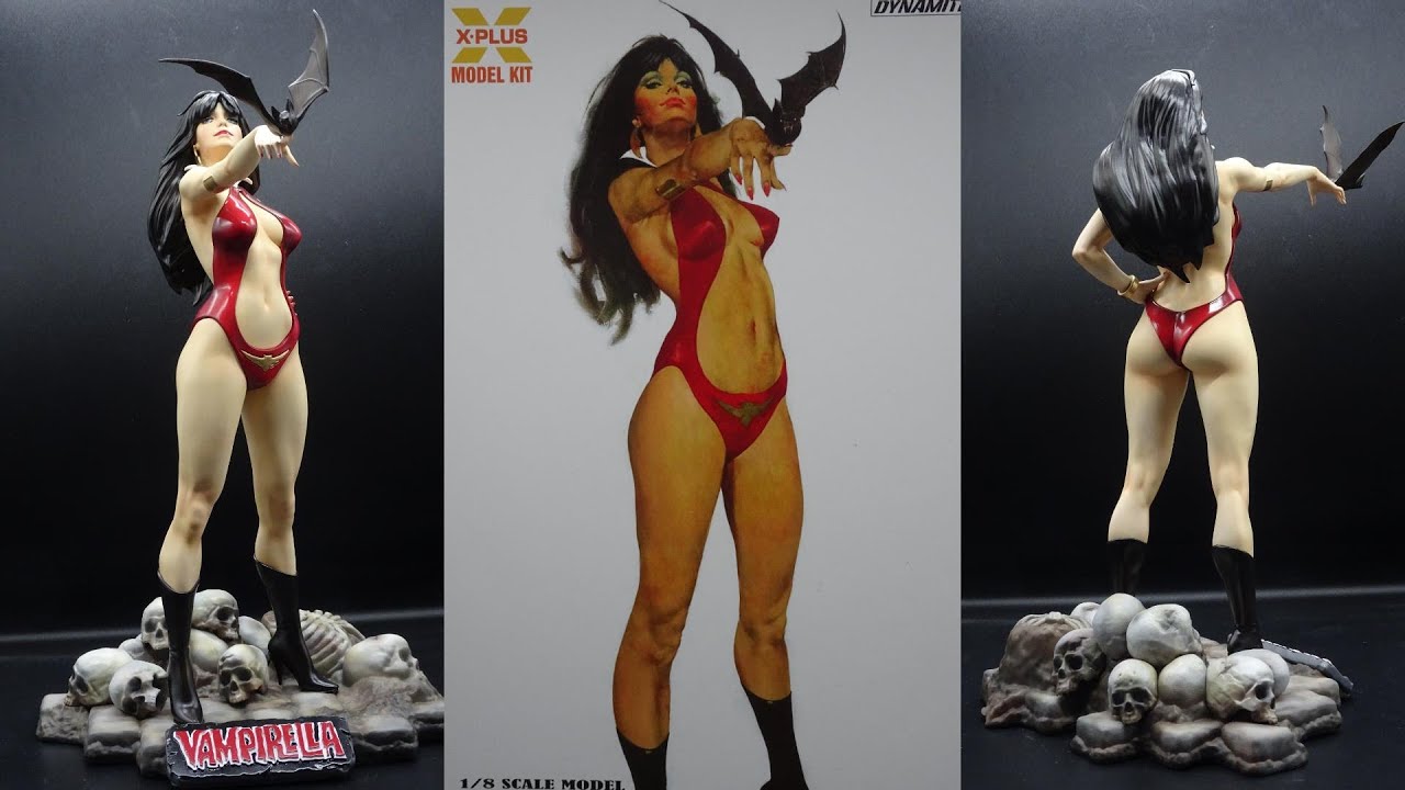 Vampirella (X-PLUS Plastic Model Kit) - YouTube