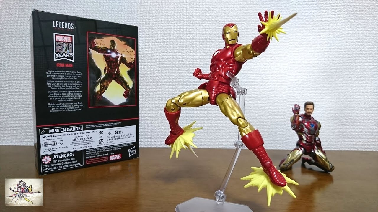 Marvel 80th Anniversary! Fully movable and includes face!) Marvel