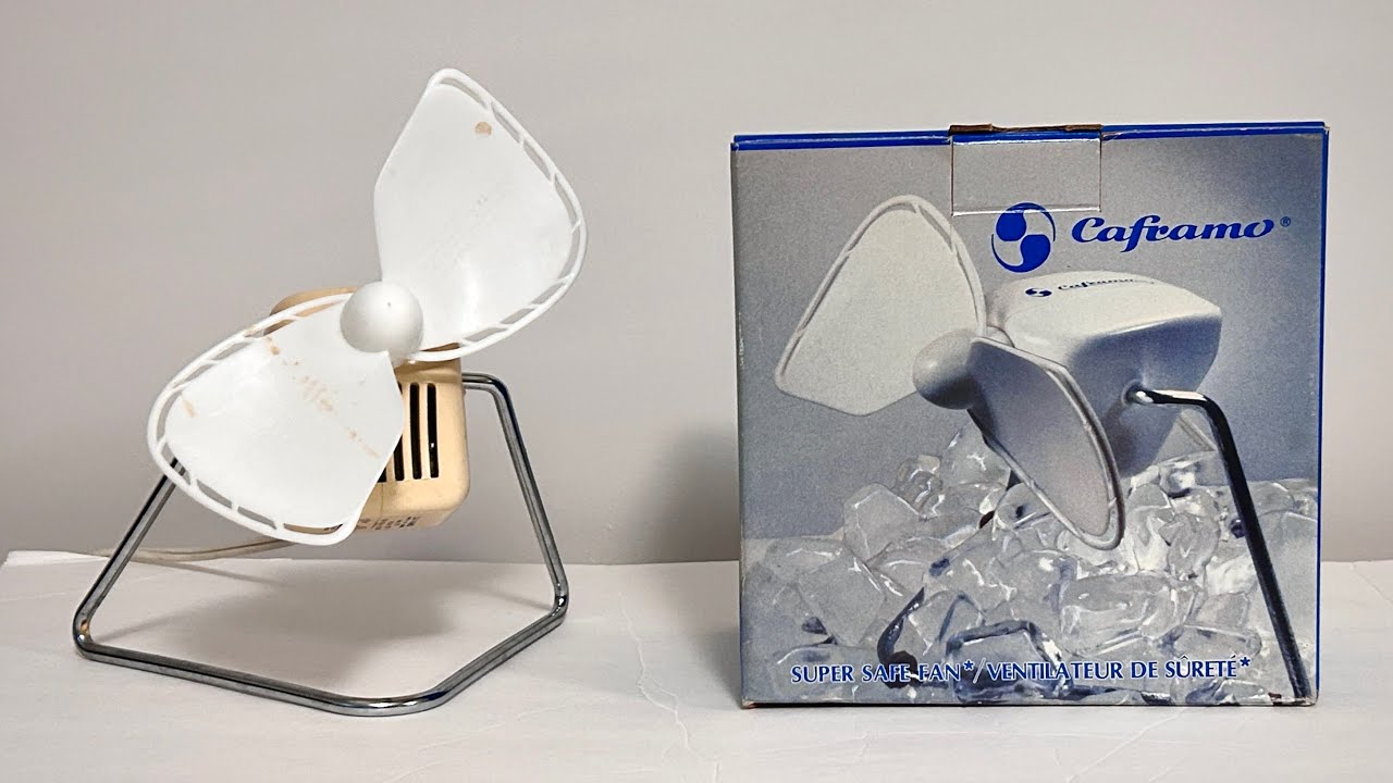 Caframo Super Safe Fan & Box | Before Restoration - YouTube