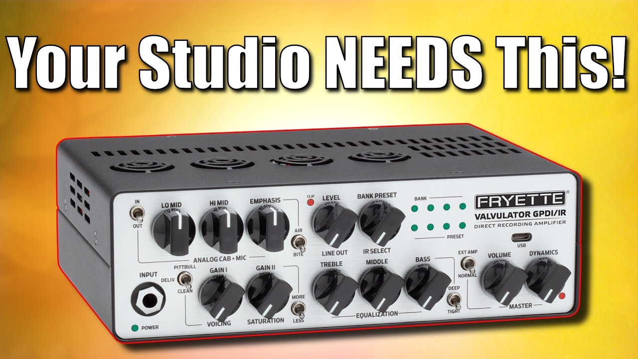 Fryette (VHT) Valvulator Buffer & Tone Loss Demo - YouTube