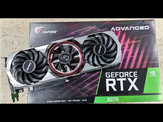 Colorful iGame GeForce RTX 3070 Advanced OC V 8GB Graphics Card