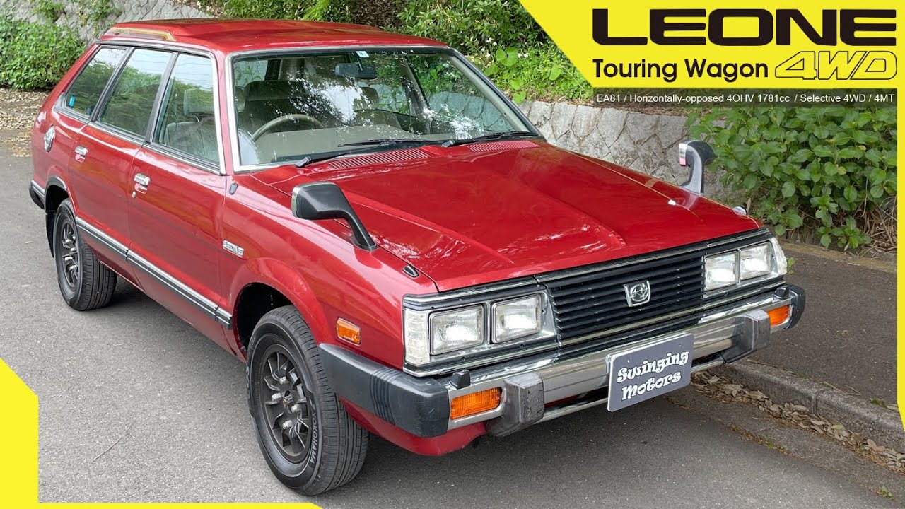 Subaru Leone] Rare second-generation touring wagon [Full of