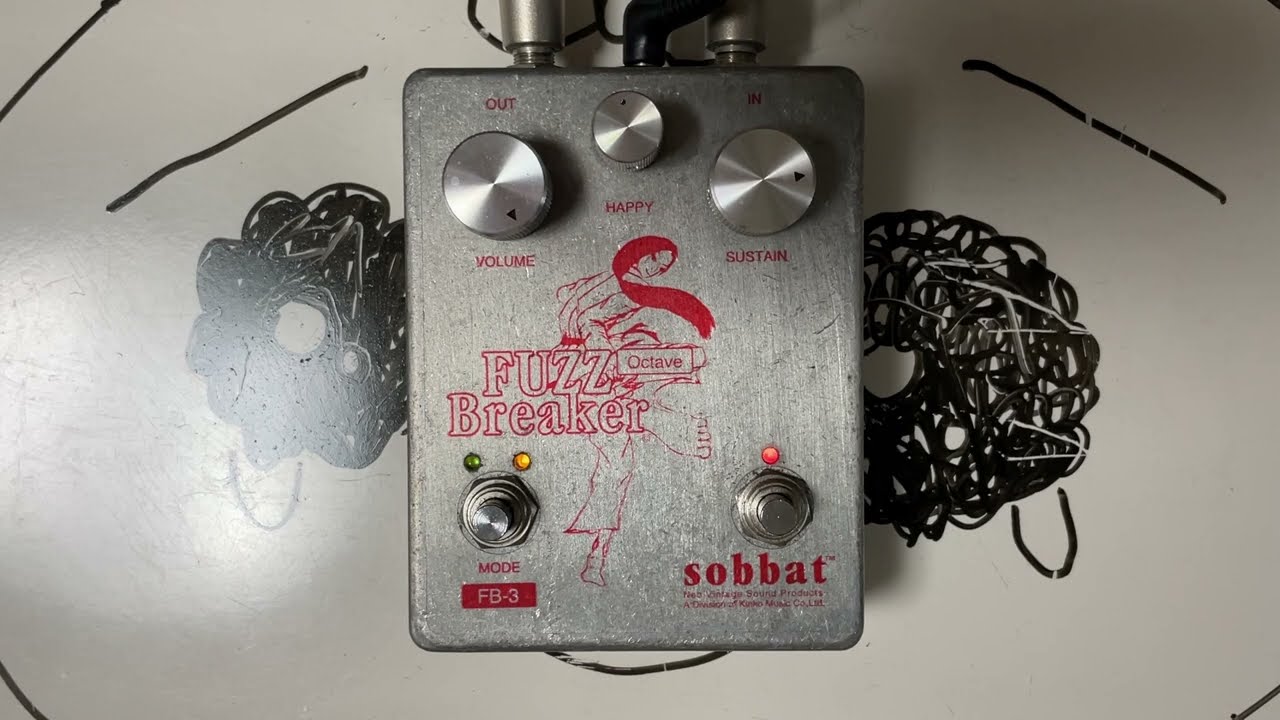 sobbat FUZZ Breaker FB-2R Sound test 音出し動画 〔No Talking