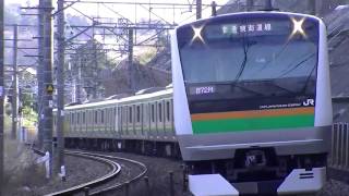 東海道本線E233系（E01＋51編成） 〜デビュー2年が経過〜 - YouTube
